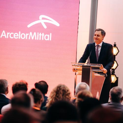 Arcelor Mittal - audiovisuele ondersteuning event